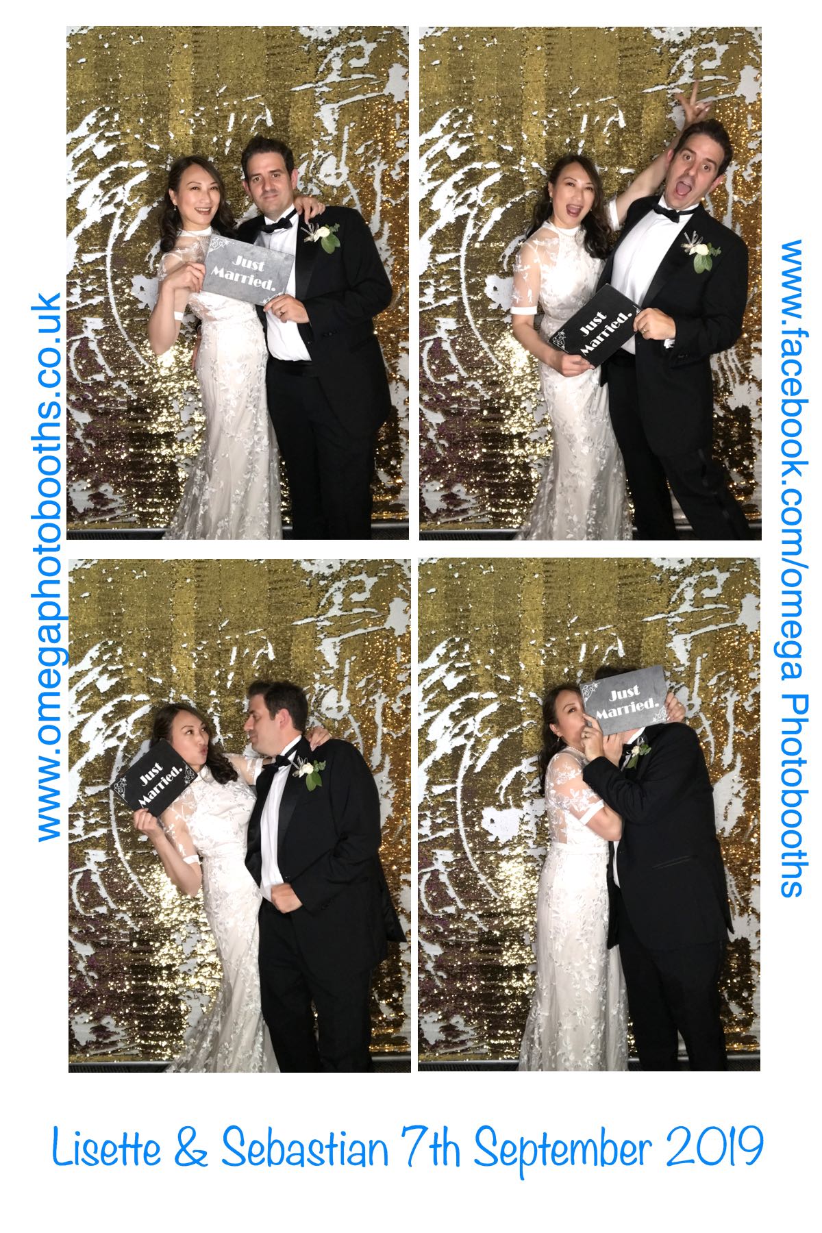 Lisette & Sebastian | View more photos from the event at gallery.omegaphotobooths.co.uk/u/Omega-Photobooths/Lisette-Sebastian
